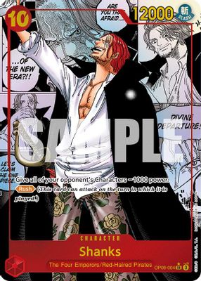 Shanks OP09-004 card