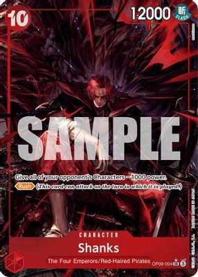 Shanks OP09-004 card