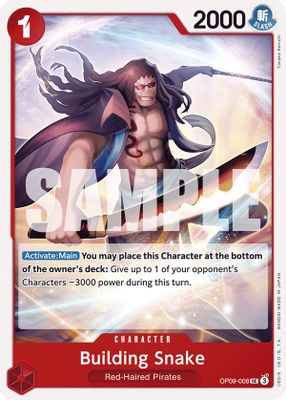Building Snake OP09-008 card