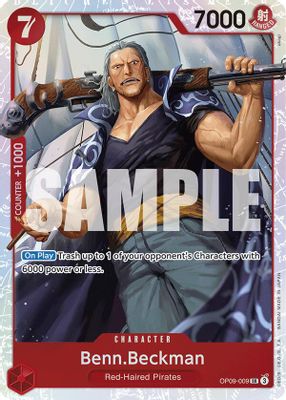 Benn.Beckman OP09-009 card