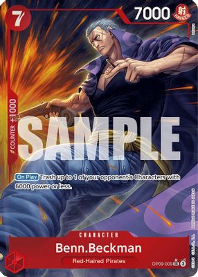 Benn.Beckman OP09-009 card
