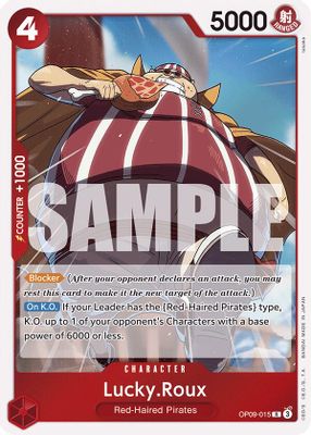 Lucky.Roux OP09-015 card
