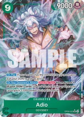 Adio OP09-023 card