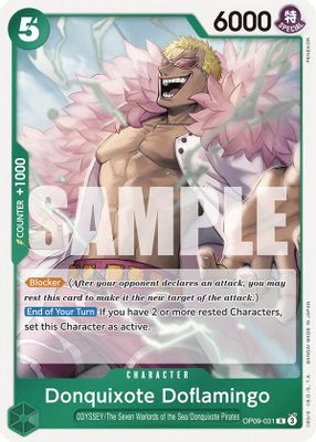 Donquixote Doflamingo OP09-031 card