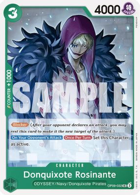 Donquixote Rosinante OP09-032 card