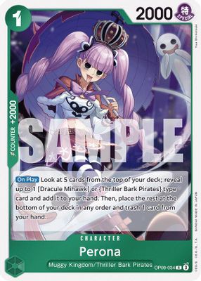 Perona OP09-034 card
