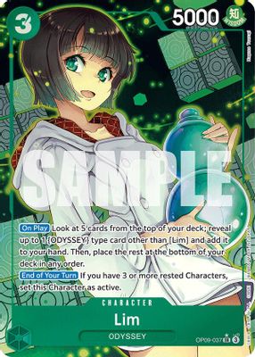 Lim OP09-037 card