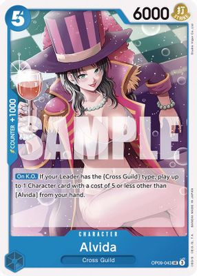 Alvida OP09-043 card