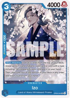 Izo OP09-044 card