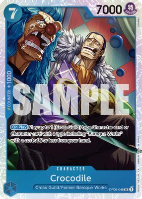 Crocodile OP09-046 card