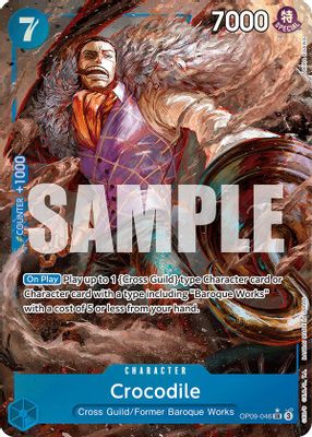 Crocodile OP09-046 card