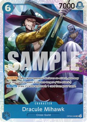 Dracule Mihawk OP09-048 card