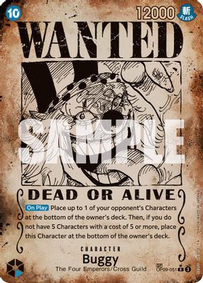 Buggy OP09-051 card