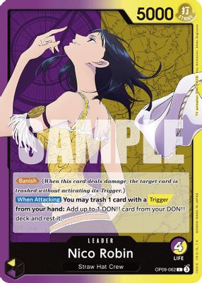 Nico Robin OP09-062 card