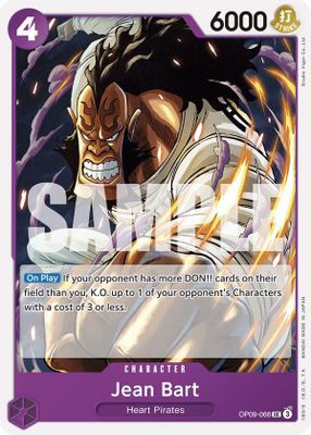 Jean Bart OP09-066 card