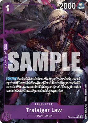 Trafalgar Law OP09-069 card