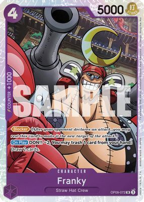 Franky OP09-072 card