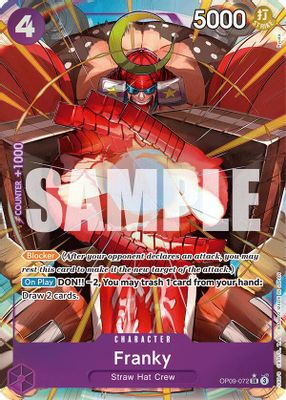 Franky OP09-072 card