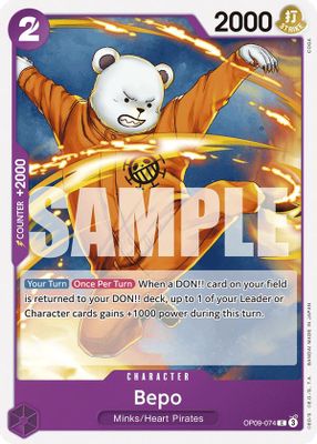 Bepo OP09-074 card