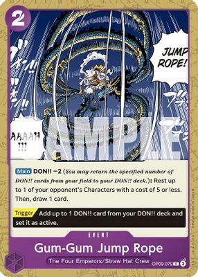 Gum-Gum Jump Rope OP09-079 card