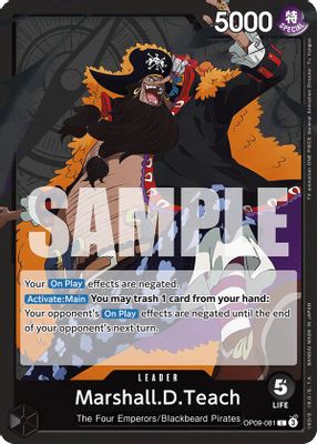 Marshall.D.Teach OP09-081 card