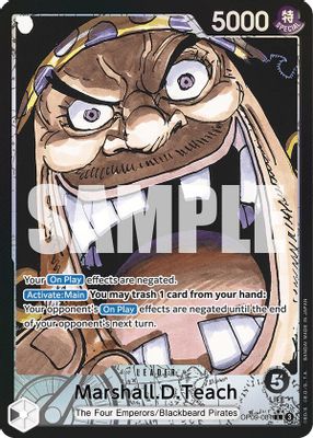Marshall.D.Teach OP09-081 card