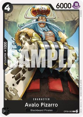 Avalo Pizarro OP09-082 card