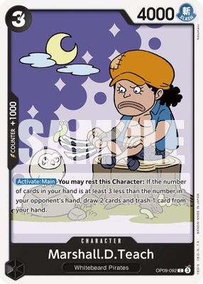 Marshall.D.Teach OP09-092 card