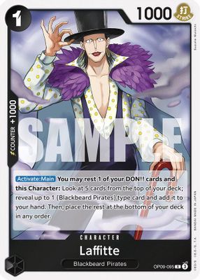 Laffitte OP09-095 card