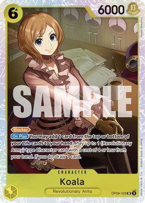 Koala OP09-103 card