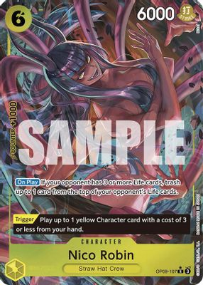 Nico Robin OP09-107 card