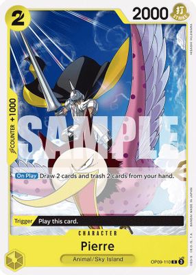 Pierre OP09-110 card
