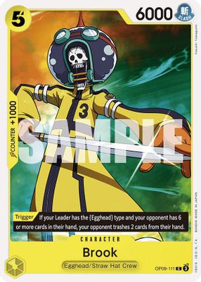 Brook OP09-111 card