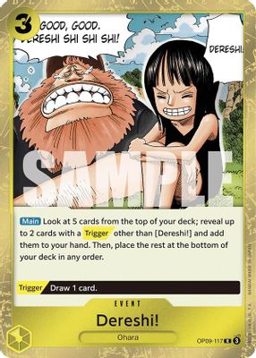 Dereshi! OP09-117 card