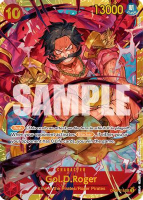 Gol.D.Roger OP09-118 card