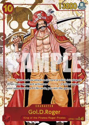 Gol.D.Roger OP09-118 card