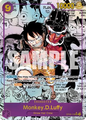 Monkey.D.Luffy OP09-119 card
