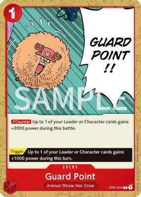 Guard Point ST01-014 card