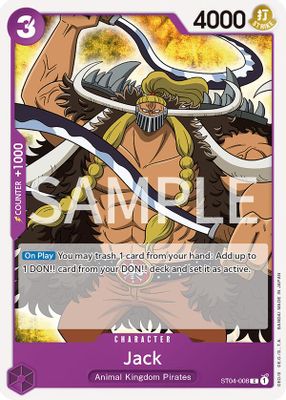 Jack ST04-008 card