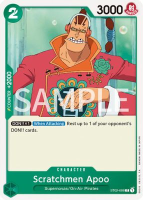 Scratchmen Apoo ST02-008 card