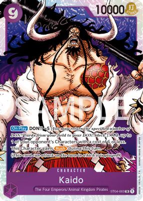 Kaido ST04-003 card
