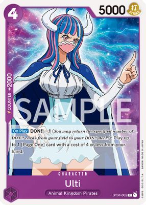 Ulti ST04-002 card