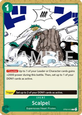 Scalpel ST02-015 card