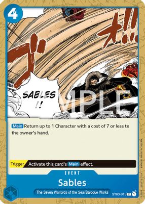 Sables ST03-015 card