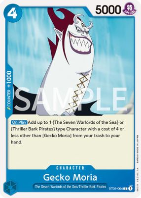 Gecko Moria ST03-004 card