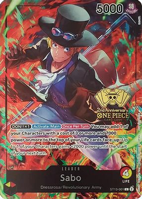 Sabo ST13-001 card
