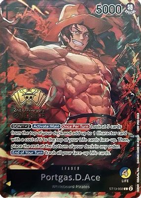 Portgas.D.Ace ST13-002 card