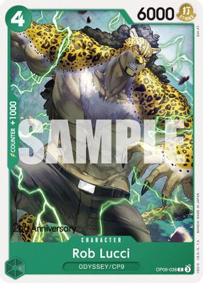 Rob Lucci OP09-038 card