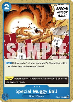Special Muggy Ball OP09-058 card