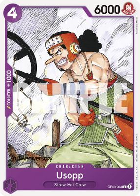Usopp OP09-063 card